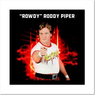 Rowdy Roddy Piper Posters and Art